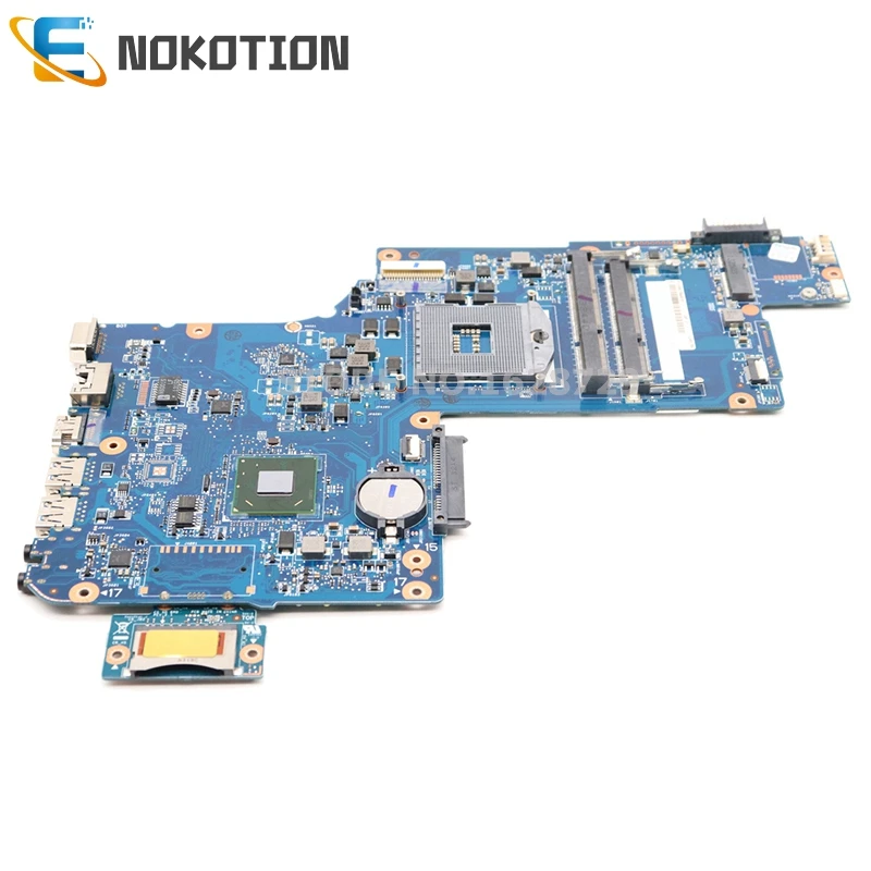 

NOKOTION H000038230 Mainboard For TOSHIBA Satellite C870 L870 Laptop Motherboard 17.3 inch HM76 GMA HD4000 DDR3