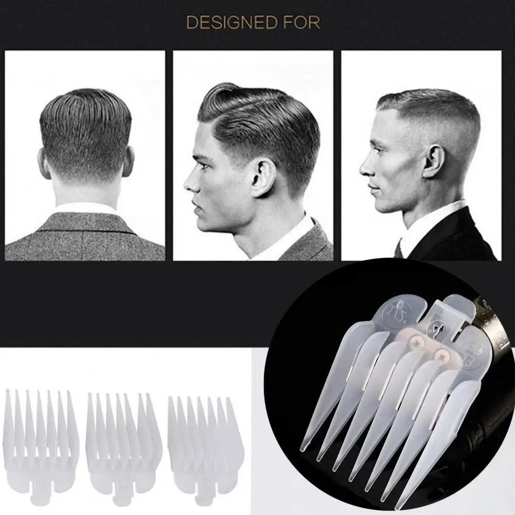 

8Pcs Limits Comb Soft Wear-resistant ABS Universal Hairdressing Tool for Home
