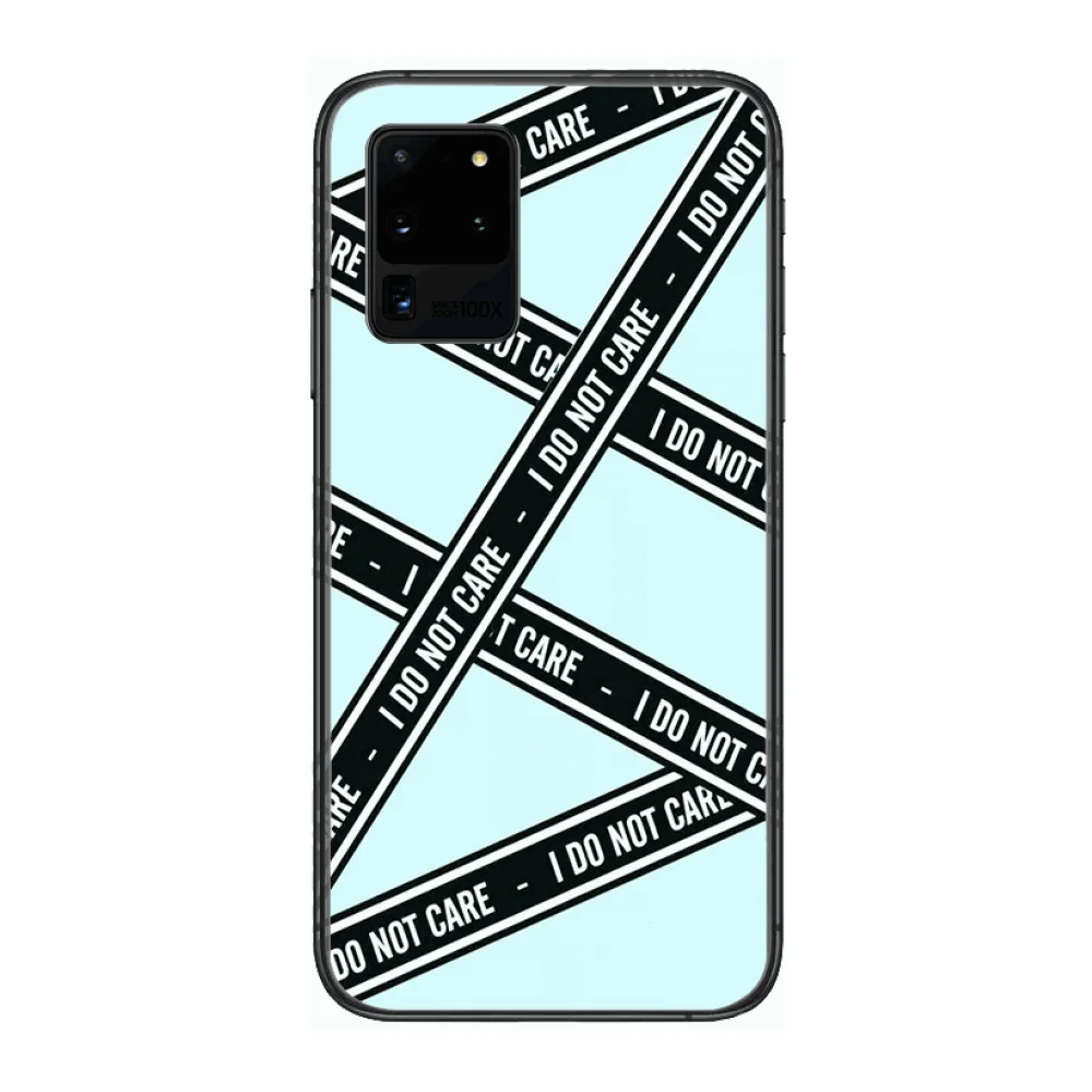 

HD Exquisite Delicate Phone cover hull For SamSung Galaxy S 6 7 8 9 10 20 Plus Edge E 5G Lite Ultra black soft bumper