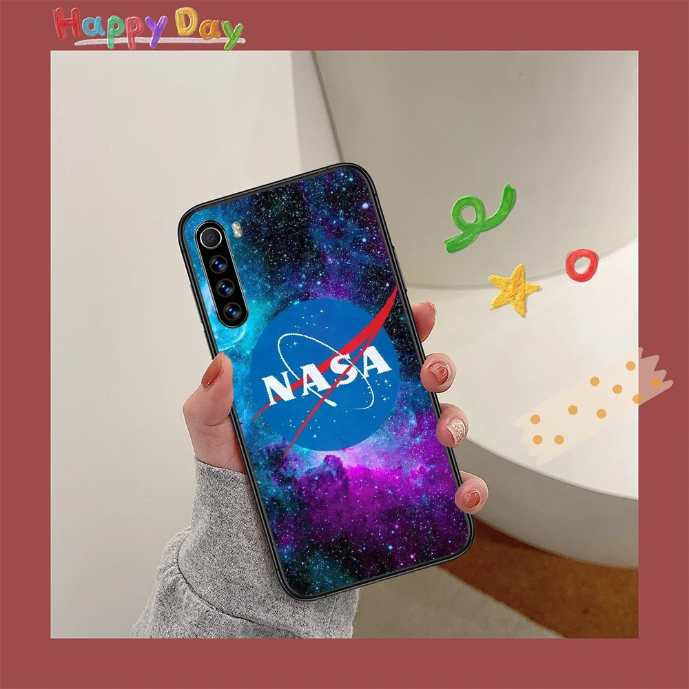 

Aerospace Nasas Phone Case For XIAOMI Redmi Note 5 7 8 T 9 6A 7A 8A 9S K 20 30 Pro black Waterproof Silicone Hoesjes Tpu Bumper