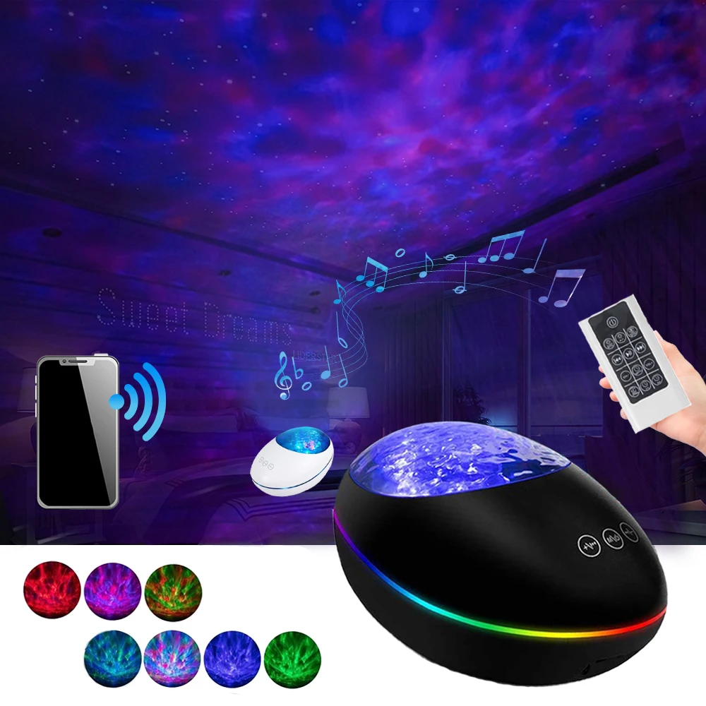 

Sky Night Light Ocean Projector Starry Sky Projector For Children With Beam Projector For Children's Table Night Lamp