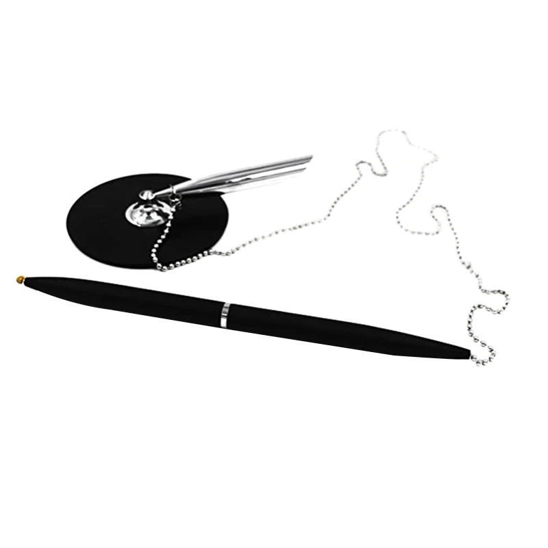 Металлическая настольная/настольная шариковая ручка с цепочкой бусинами 31 50