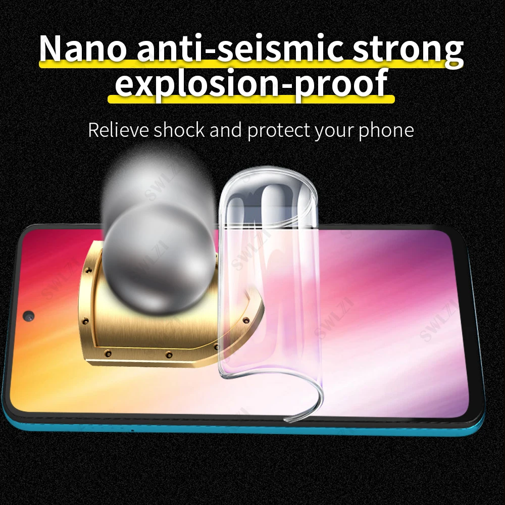 3Pcs soft full cover Not Glass for xiaomi redmi 10X note 9 9A 9C 9i 9T 9S 8 8T 7 7S pro max hydrogel film phone screen protecto | Мобильные
