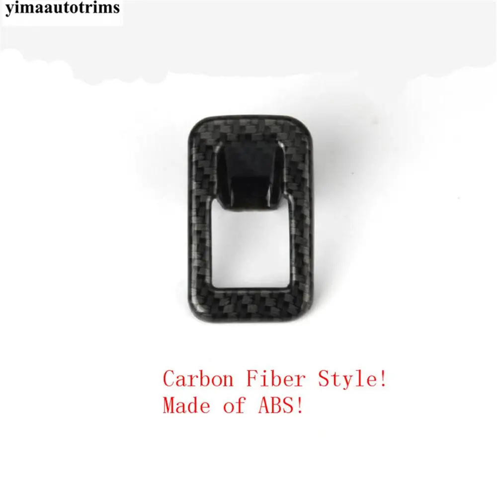 

Car Styling Rear Trunk Switch Button Decorative Cover Trim For Audi A4 B9 / A5 2016 - 2020 ABS Carbon Fiber Look Interior Refit