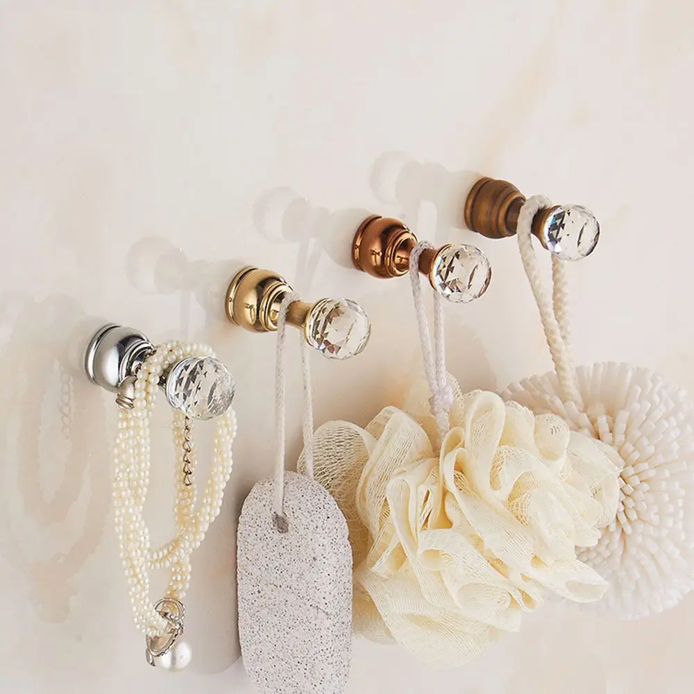 

Прочная Декоративная вешалка для пальто и ключей для ванной комнаты, крючки для халата, настенное крепление