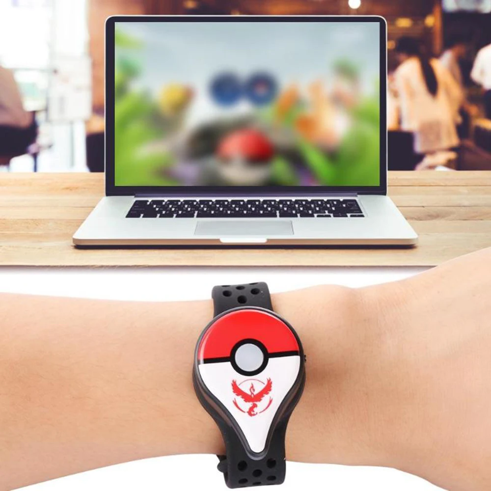 Автоматический захват для Pokemon Go Plus Bluetooth светодиодный светильник умный Браслет