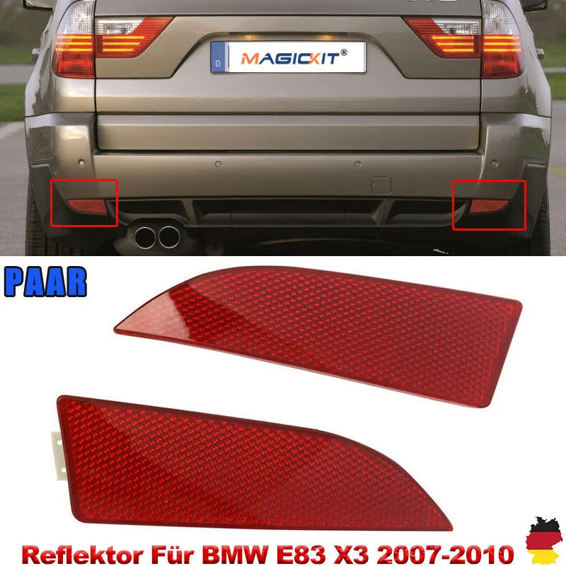 MagicKit 1x для 2007 2010 BMW E83 X3 левый задний бампер Корпус боковой габаритный отражатель