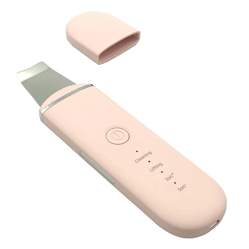 

Ultrasonic Skin Scrubber Deep Cleaning Face Machine Peeling Face Deep Cleaner Remover Skin Scrubber Lift Machine Facial Tool