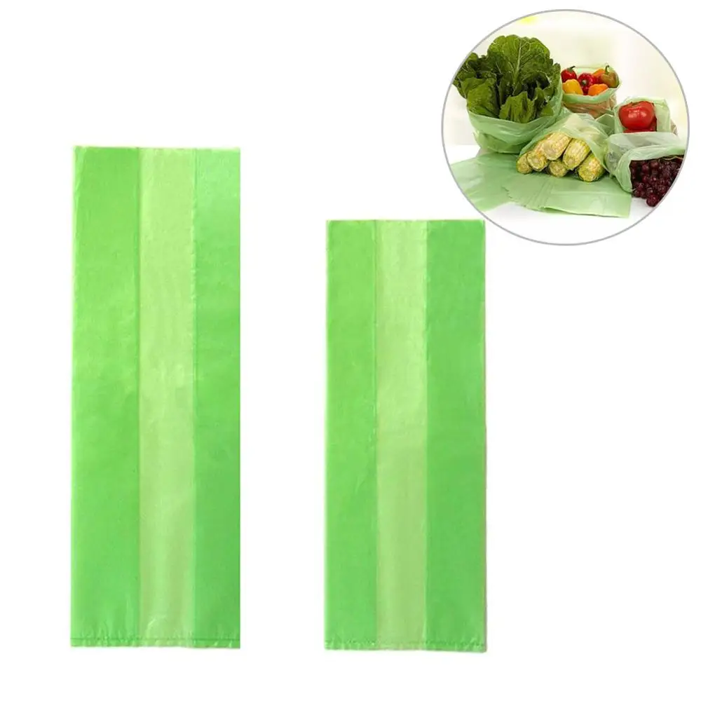 20 шт. зеленые пакеты многоразовые для хранения продуктов без БФА защитная