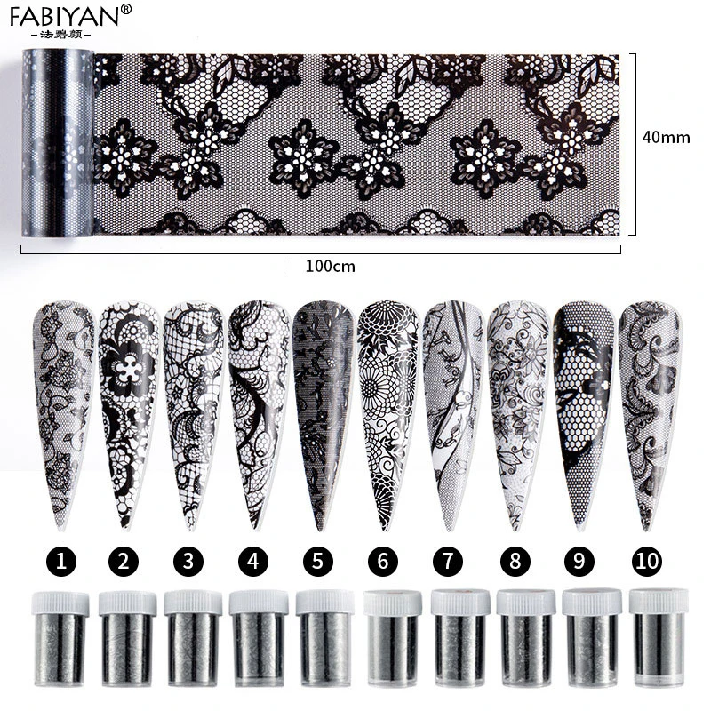 100 см * 4 наклейка для дизайна ногтей бумажные украшения цветок сексуальное