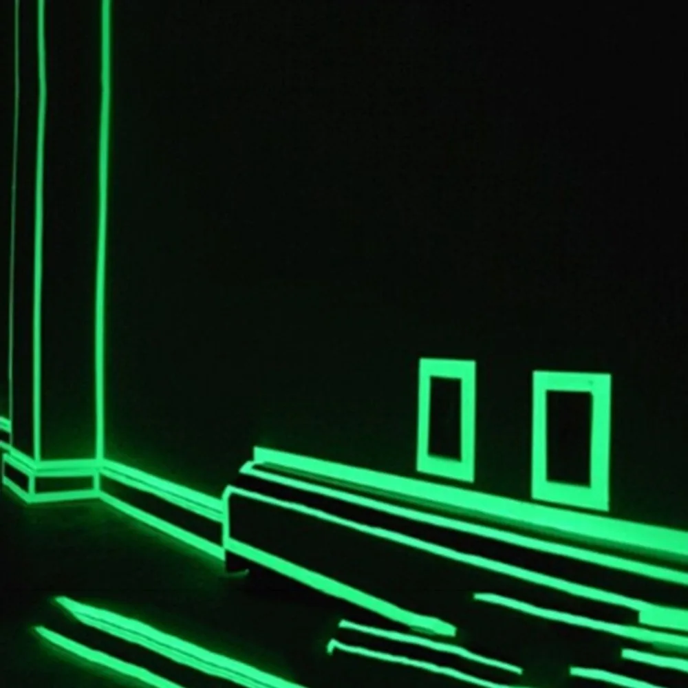 Светоотражающая светящаяся лента самоклеящаяся наклейка съемная