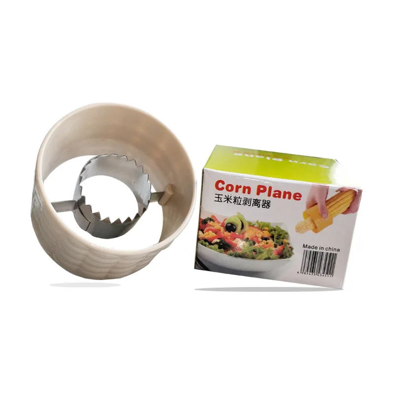

1 PC Creative Corn Stripper Cob Cutter Remove Kitchen Accessories Cooking Tools Cooking tools Kitchen Cob Remover Home Gadgets