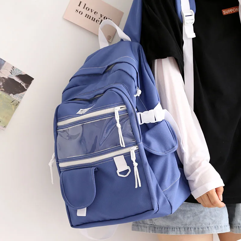 

Вместительный прохладный рюкзак с инструментами для женщин, новинка 2020, школьная сумка, рюкзаки для учеников младшей и старшей школы, мужск...