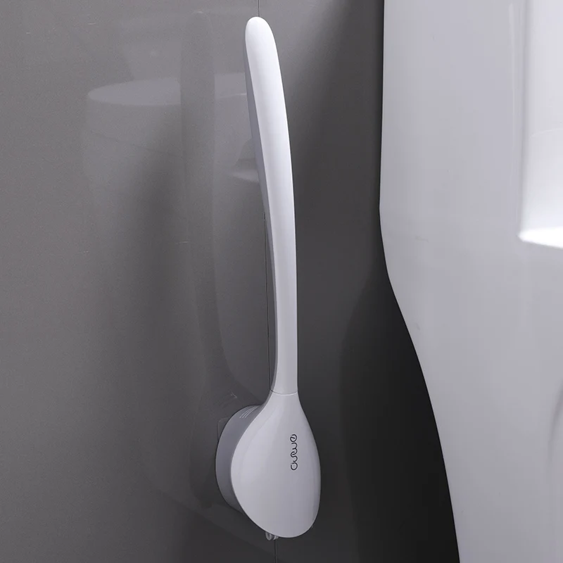 

Tongue Toilet Brush Wall Long Handle Cleaning Brush For Toilet Household Floor Cleaning Tools Bathroom Accessories