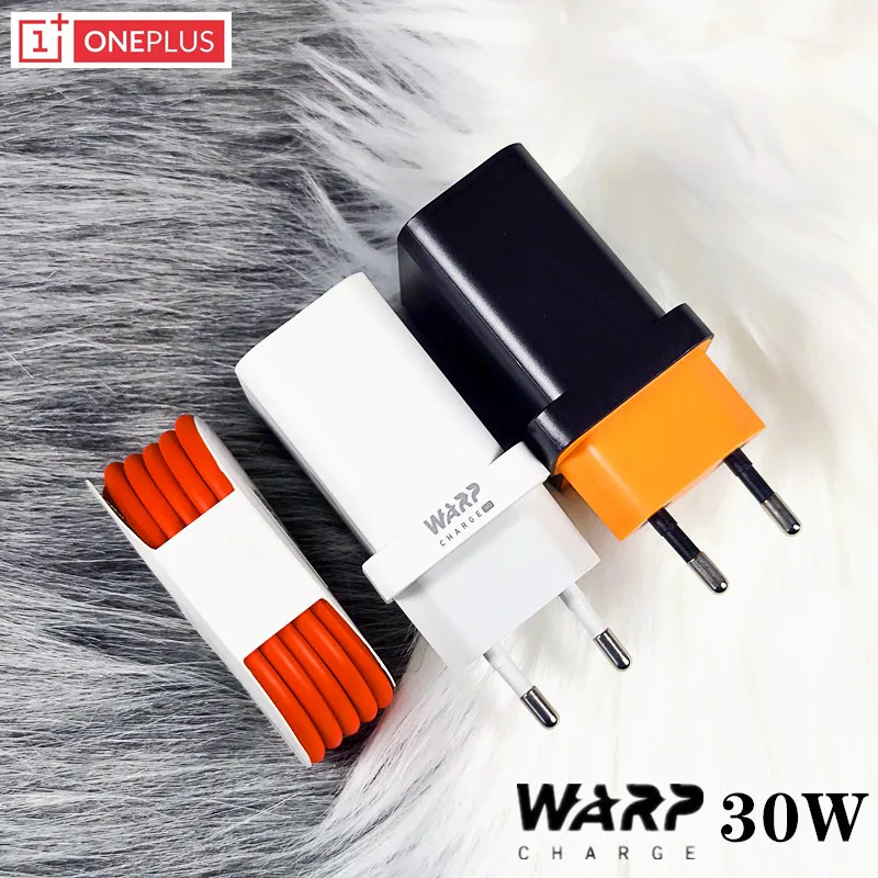 

Oneplus 8 pro charger 30W EU Warp charge adapter 6A 1M 1.5M 2M Type C cable For oneplus 8 pro 7 7T Pro