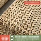 2 м натуральный индонезийский реальный ротанга тростника лямки мебель стол стул Материал для ремонта 40 см 45 см 50 см в ширину