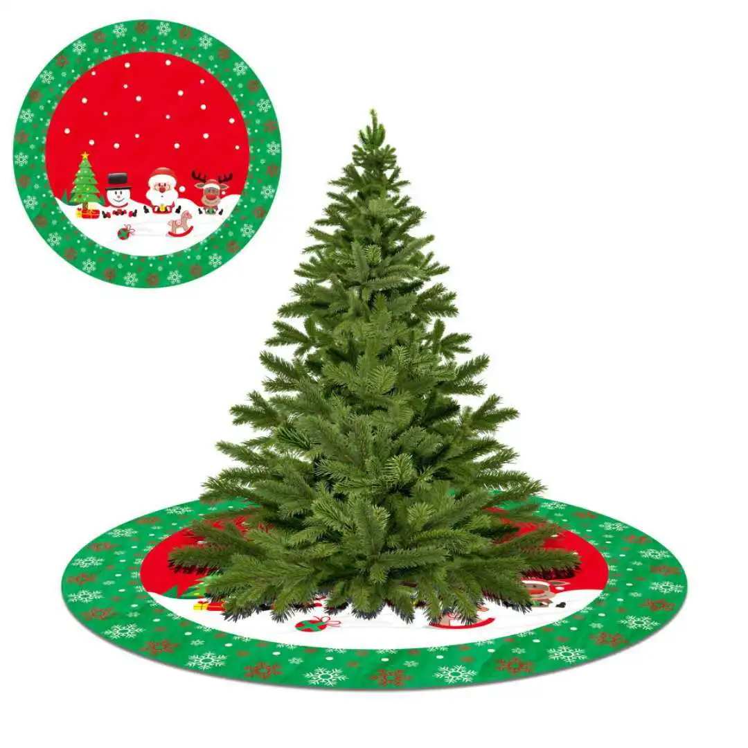 

Christmas Tree Skirt Decorations Christmas Tree Skirt Bottom decorations Santa Claus Tree Skirt