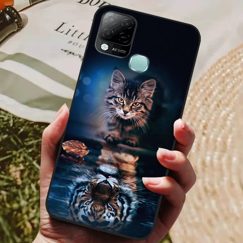 for infinix hot 10t case phone cover soft silicone tpu back cases for infinix hot 10s nfc case x689 coques hot10t hot10s fundas free global shipping