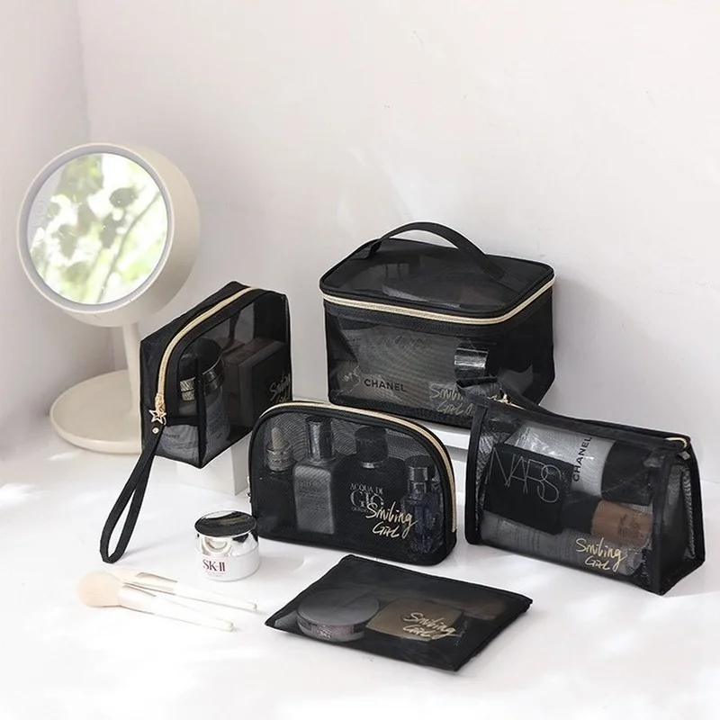 5 шт. сетчатая косметичка для офиса на молнии | Дом и сад