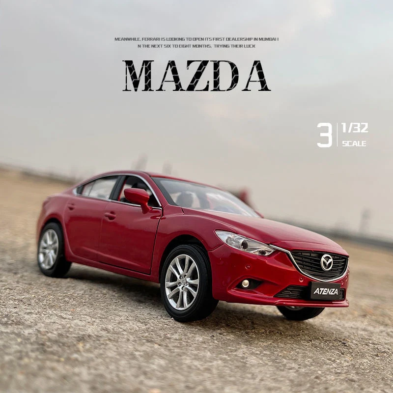 

1/32 Mazda ATENZA Diecasts & Toy Vehicles Model Alloy Car Toy Models 4 Doors Opened With Pull Back Childrens Gifts Collectibles