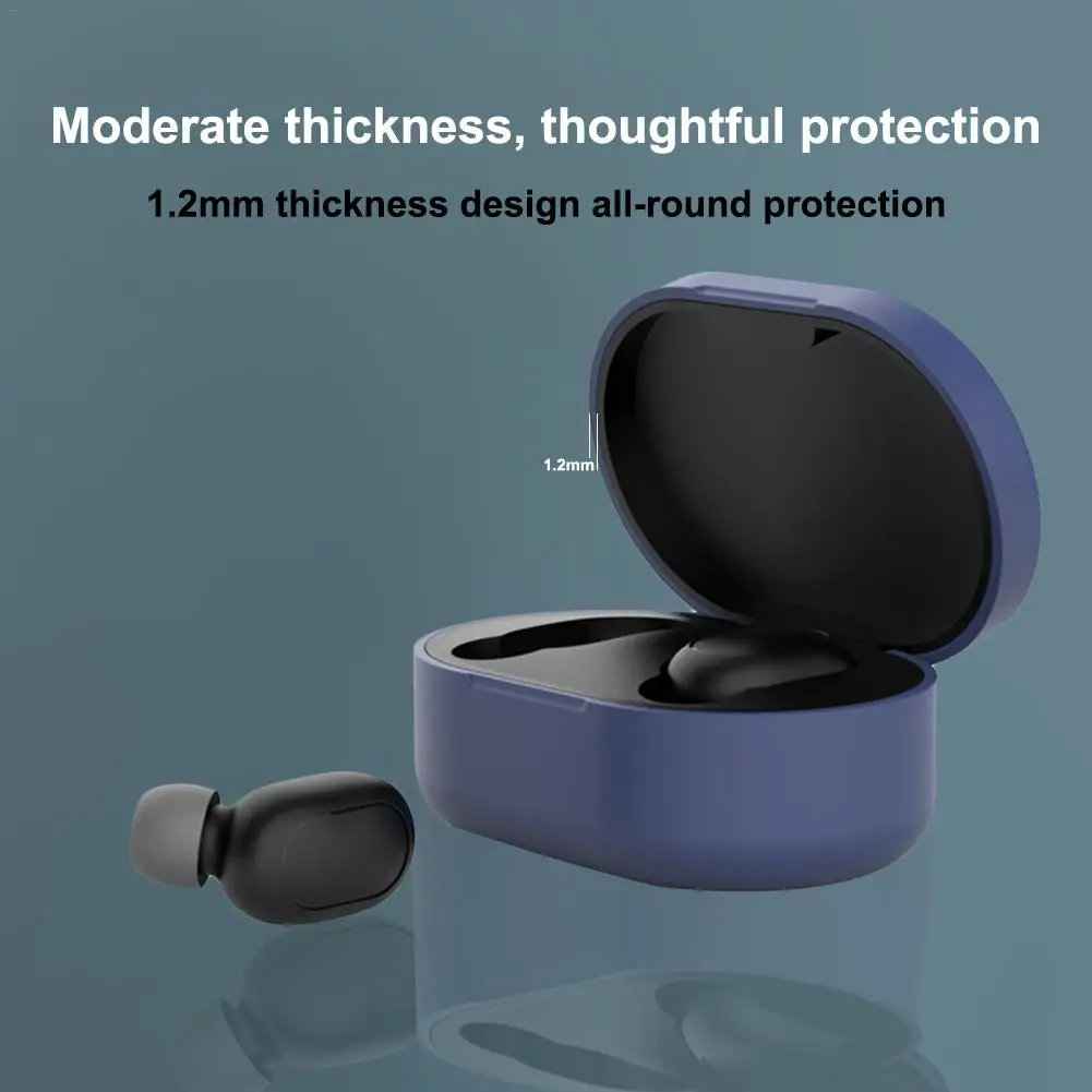 Противоударный силиконовый защитный чехол для Xiaomi Redmi Airdots TWS Bluetooth наушники