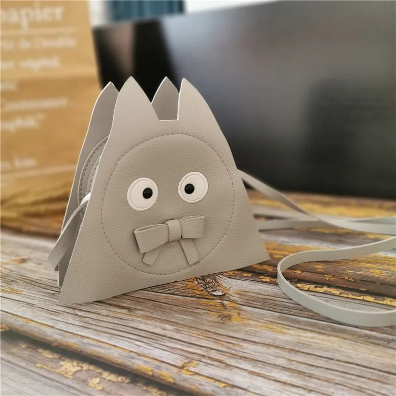 Кошелек для девочек из овечьей шерсти, Детские Сумки на одно плечо, сумки для монет, Детские Сумки из искусственной кожи, модные маленькие сумки, новинка - Цвет: W010