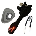 Красный светодиодный переключатель круиз-контроля 84632-34011 84632-0F010 для Toyota Camry 11-16 с крышкой рулевого колеса 45186-06210-C0E0