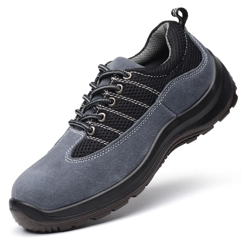 

Labor insurance shoes men's steel toe caps anti-smashing and anti-piercing casual safety construction site safety shoes 36-46