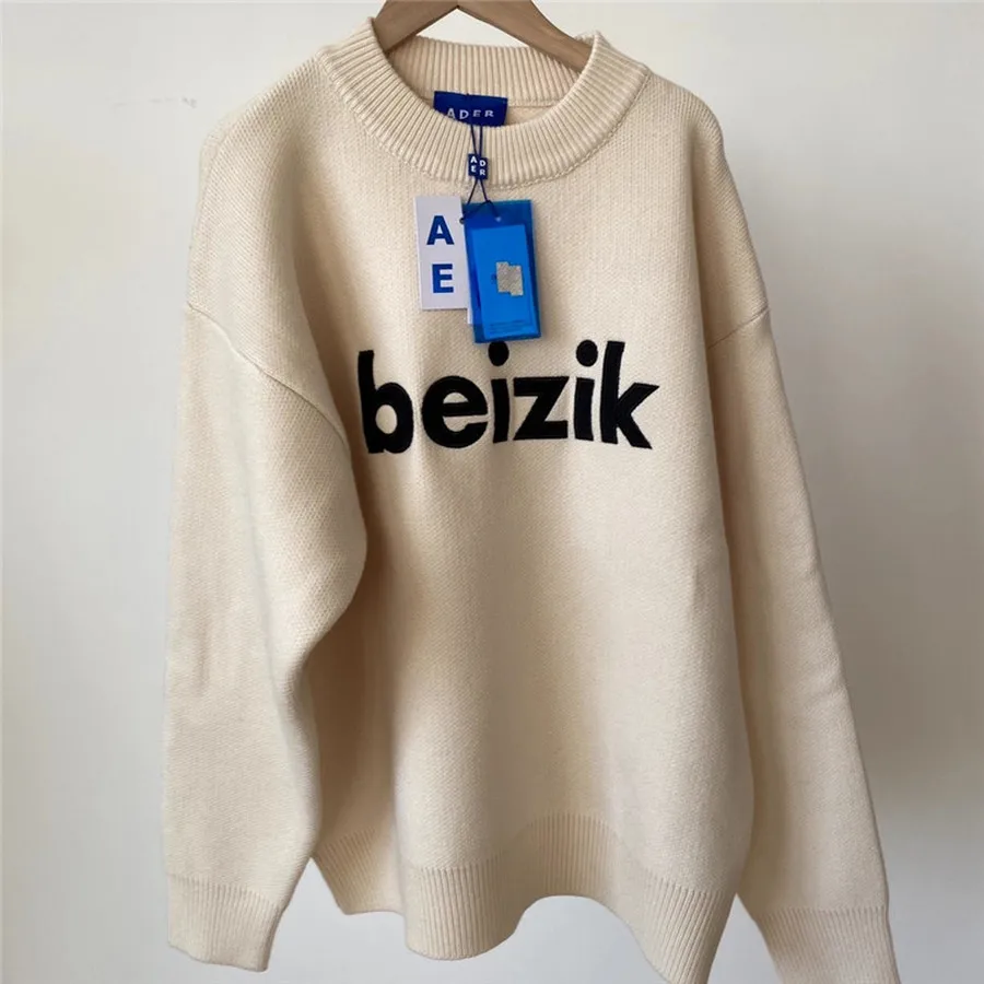 

Adererror Wool Sweater Men Women Patch Ader Error Hoodie High Quality Fashion Casual Embroidered Sweatshirts