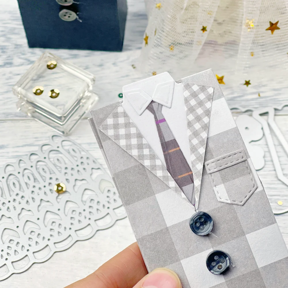 Металлические Вырубные штампы для леди джентльмена Декор Сделай Сам Скрапбукинг