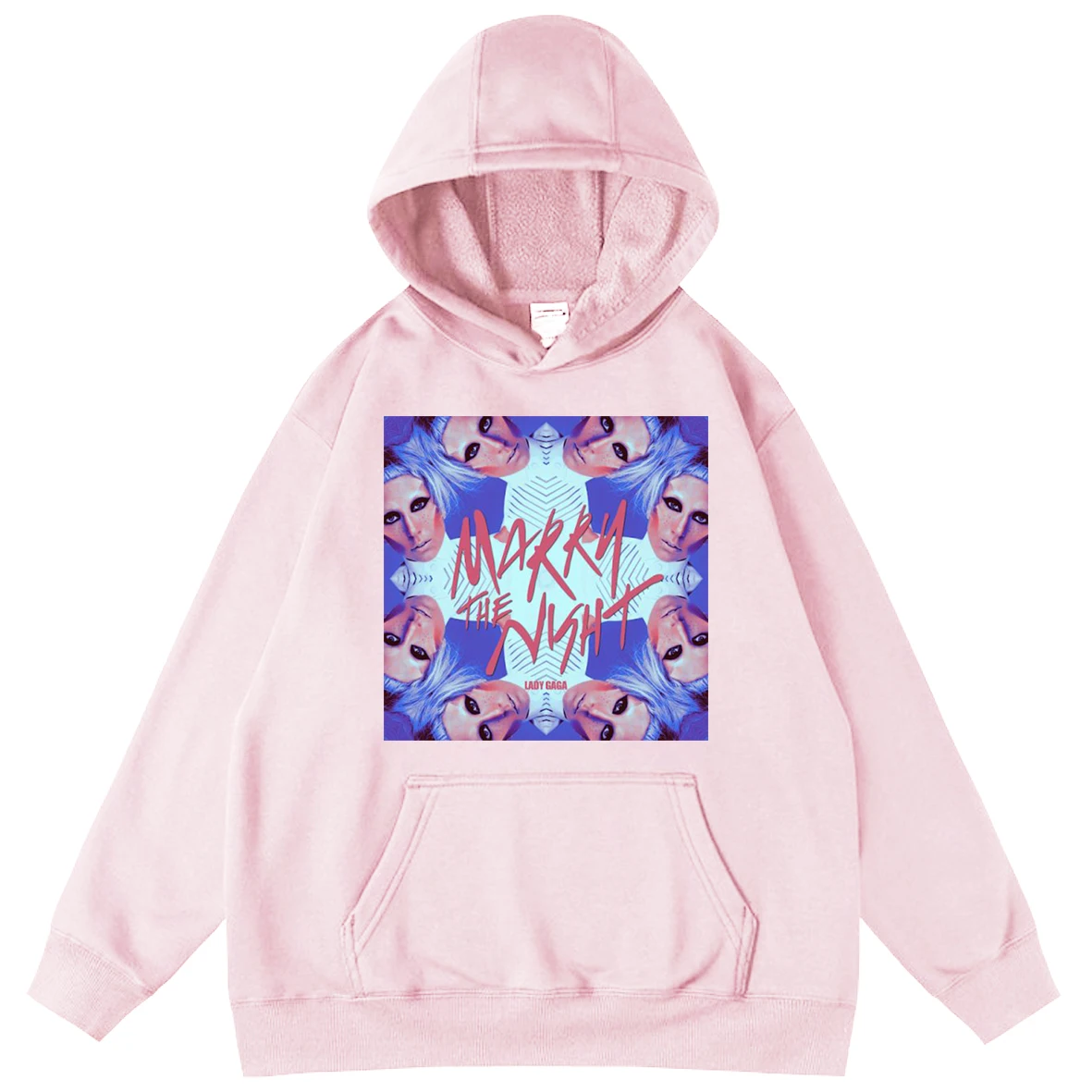 

Lady Gaga Print Men's Oversized Hoodies Hiphop Cuff Printing Teen Unisex Hooded Hoodies Sweatshirts Oversized Hoodie Hoody Tops