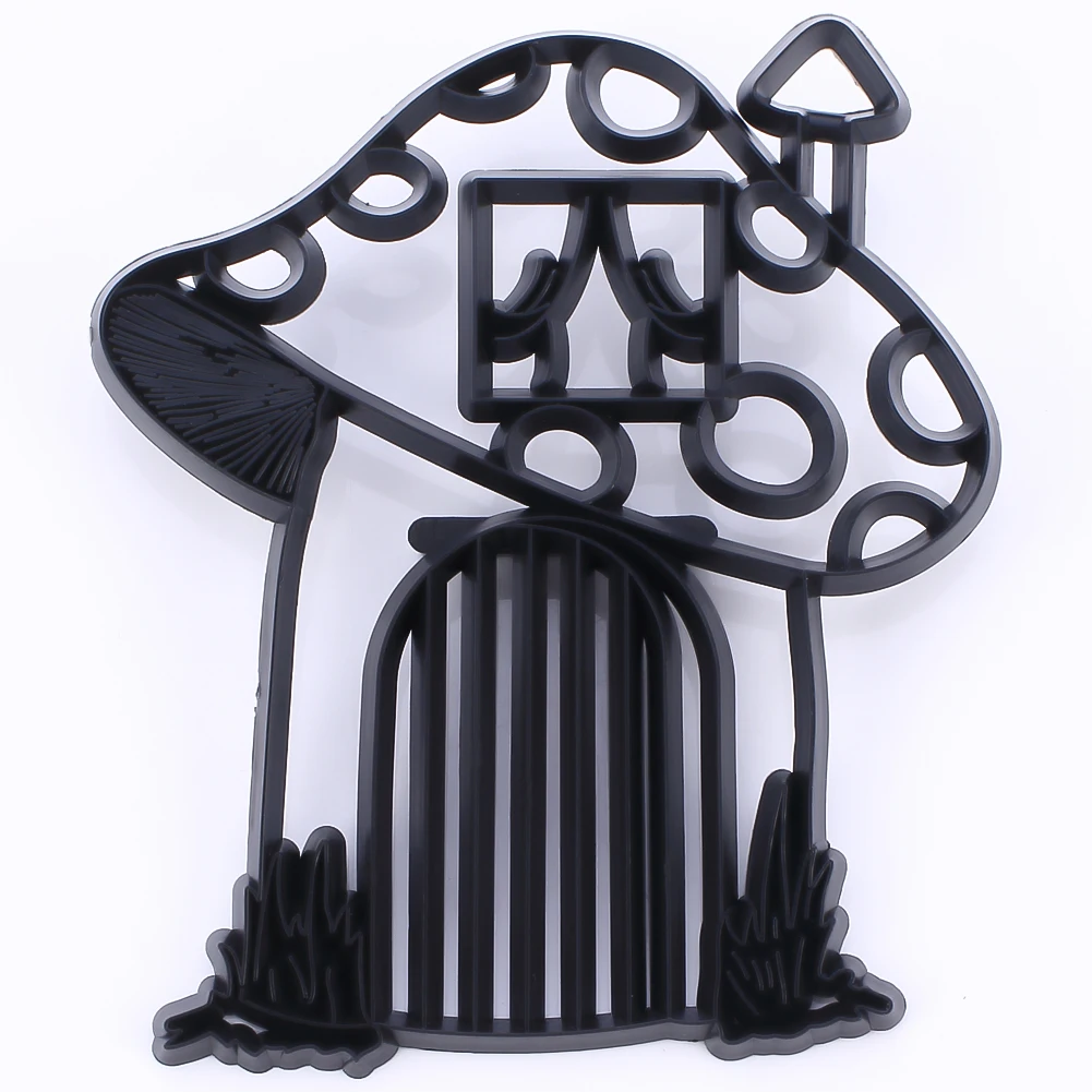 9 шт./компл. Цветочная фея формы для печенья гриб домик помадка бисквит мастика