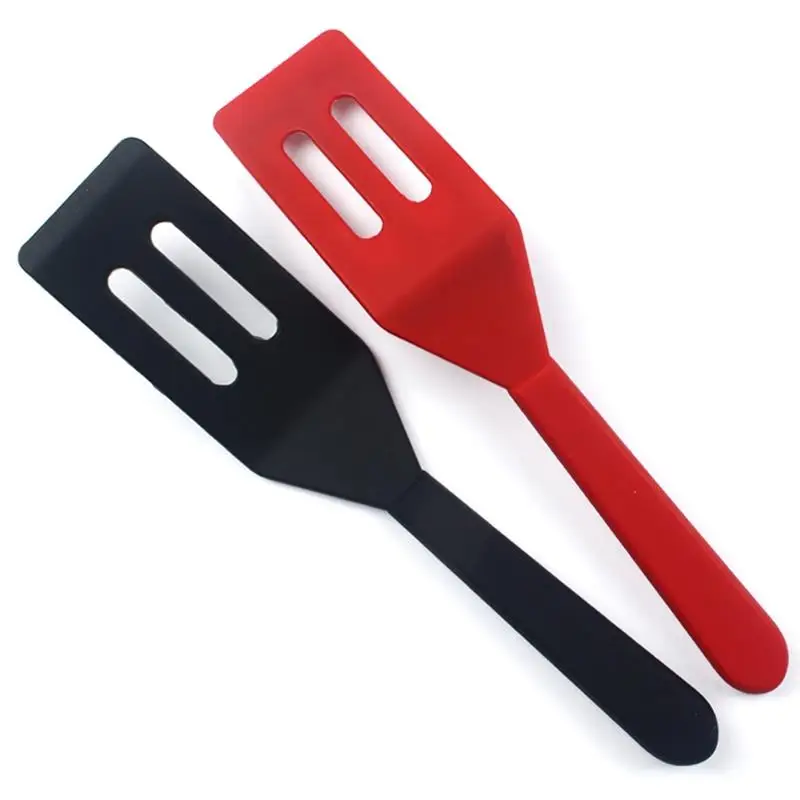 

1pcs Silicone Slotted Turner Kitchen Cooking Tools Spatula Fried Shovel Egg Fish Frying Pan Turners Scoop Cooking Utensils