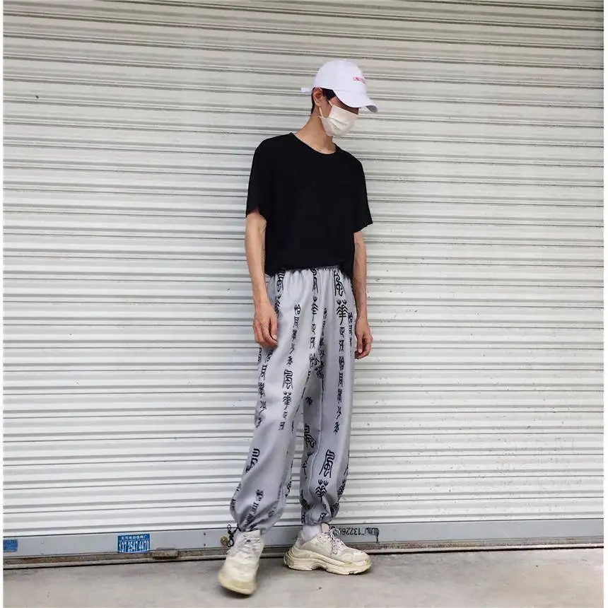 

Female High Waist Harem Pants Women Loose Joggers Trousers Dance Pant Streetwear Harajuku Cargo Punk Pants Trendy Pockets