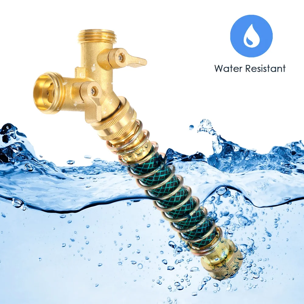 

11pcs Brass Garden Hose Connector Garden Irrigation Accessories for Home Garden