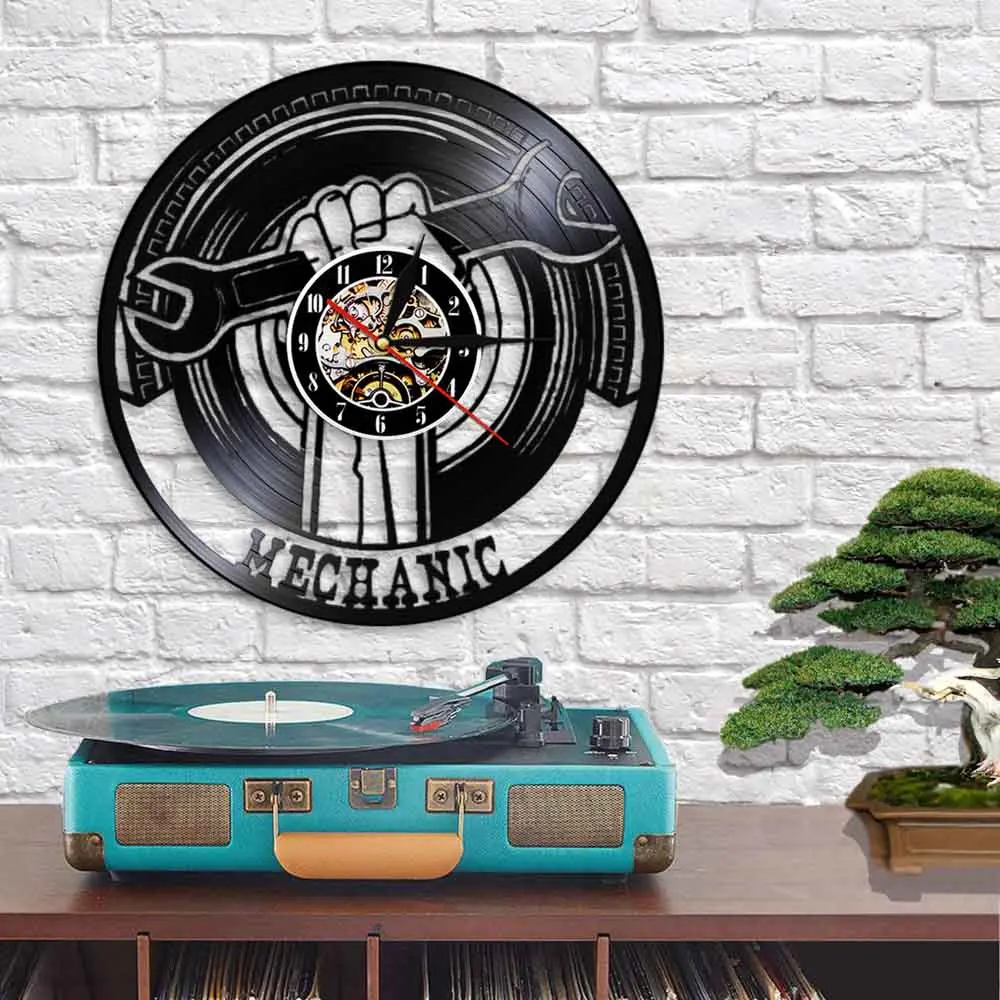 Механический креативный виниловый пластырь античный светодиодный Декор для