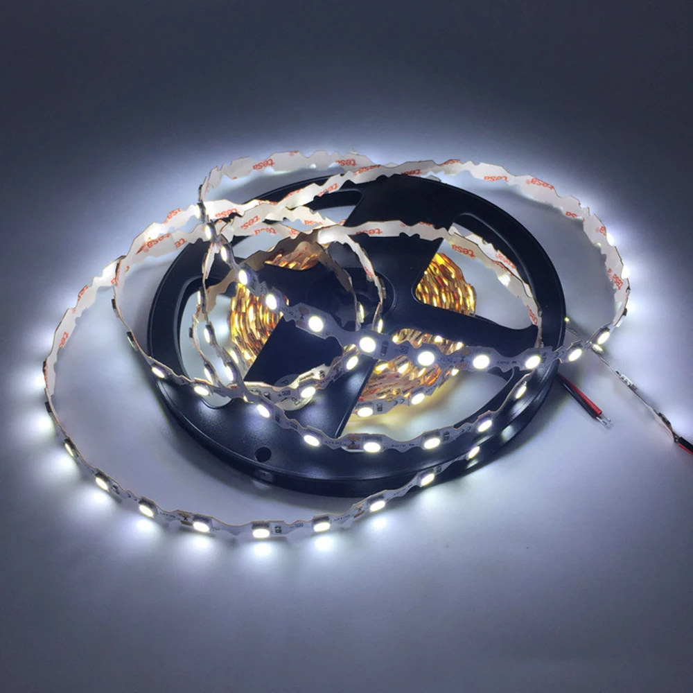 100m 12V S Shape LED Strip Flexible Tape 5050 RGB Warm White 60LED/m Bending Channel Letter Type 8mm PCB | Освещение