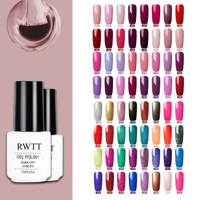 Монохромный перламутровый цвет лак для ногтей гелевого нейл арта|Гель ногтей| |