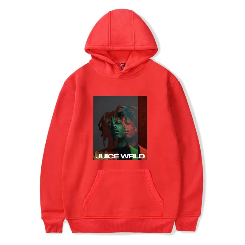 Мужская толстовка в стиле хип хоп с принтом певицы Respect Juice WRLD уличная одежда