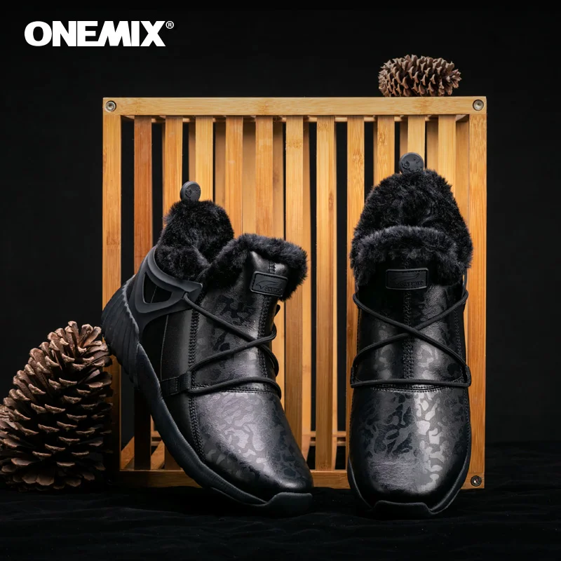 Onemix/Мужская обувь нескользящая прогулочная для женщин дышащая горной погоды