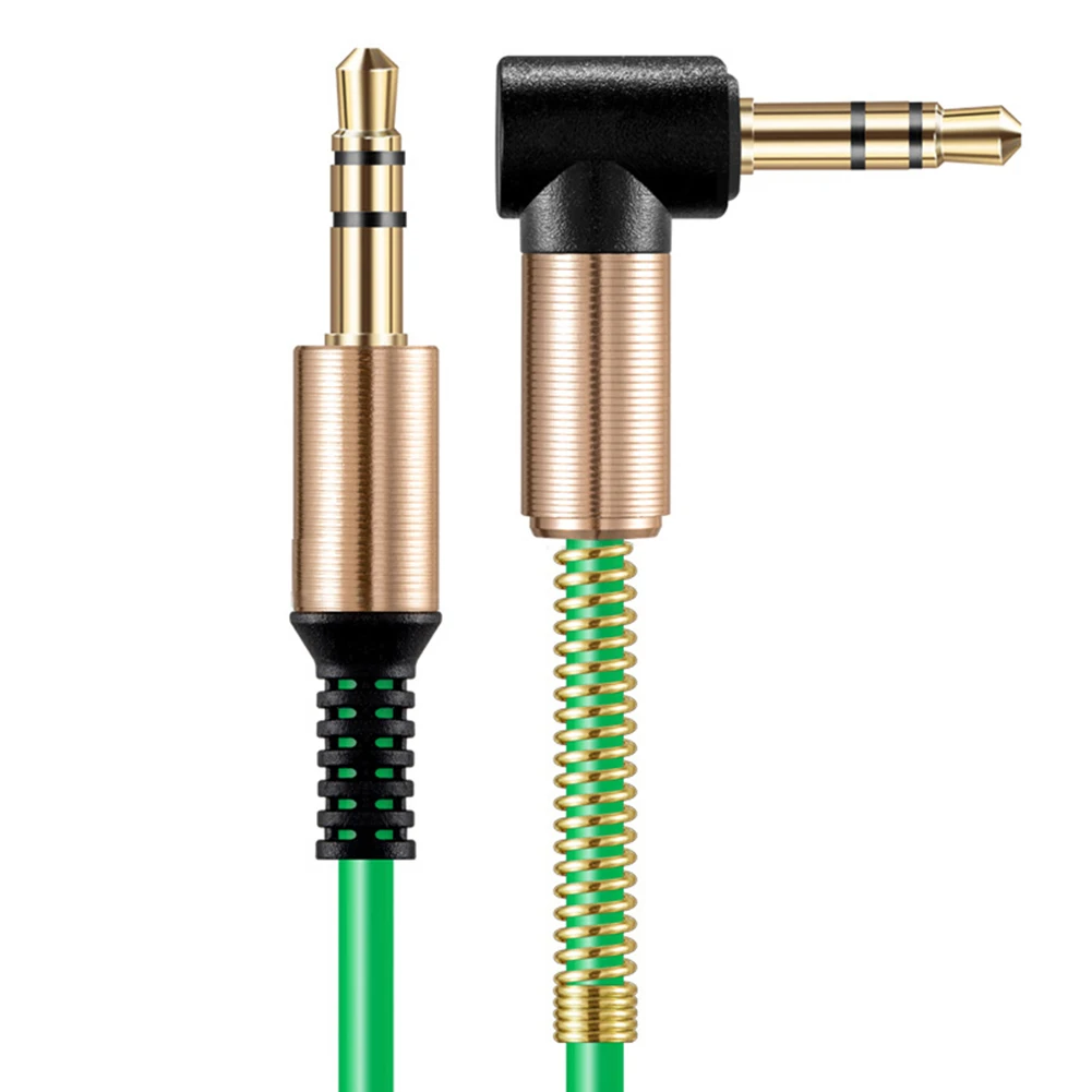 Горячая 3 5 мм Мужской прямой локоть аудио адаптер кабель шнур для телефона MP3