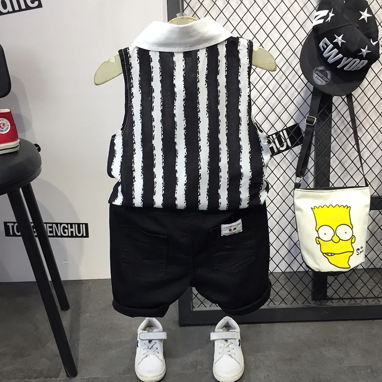 2 шт. летняя футболка и шорты для мальчиков на возраст 2-7 лет |