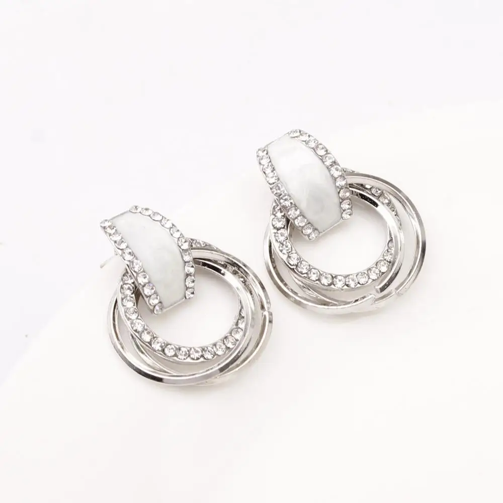 2021 Новые Креативные Ювелирные серьги с кристаллами модные дикой