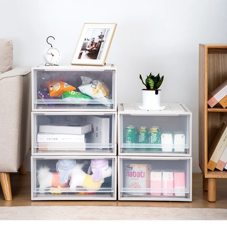 

s plastic drawer cabinet clothes storage cabinet sundries dust-proof cabinet drawer storage box