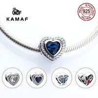 kamafs925 silver peach heart shaped large hole beads one arrow through the heart bracelet necklace accessory model s099 s102