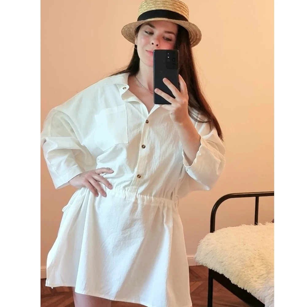 

Beach Dress White Cover Up Beach Woman Bathing Suit Cover Ups Beach Wear Tunic Summer Beach Dress Pareos De Playa Mujer
