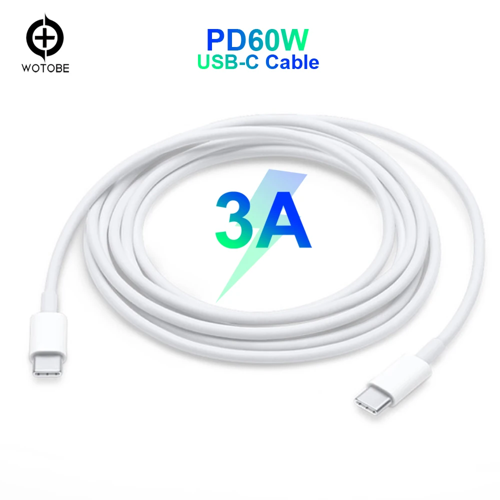 USB C адаптер питания PD/QC3.0 65 Вт/60 Вт/45 Вт/30 Вт/18 Вт TYPE-C настенное зарядное устройство, для USB-C ноутбуков/MacBook/iPad/iPhone/samsung(USB-C кабель
