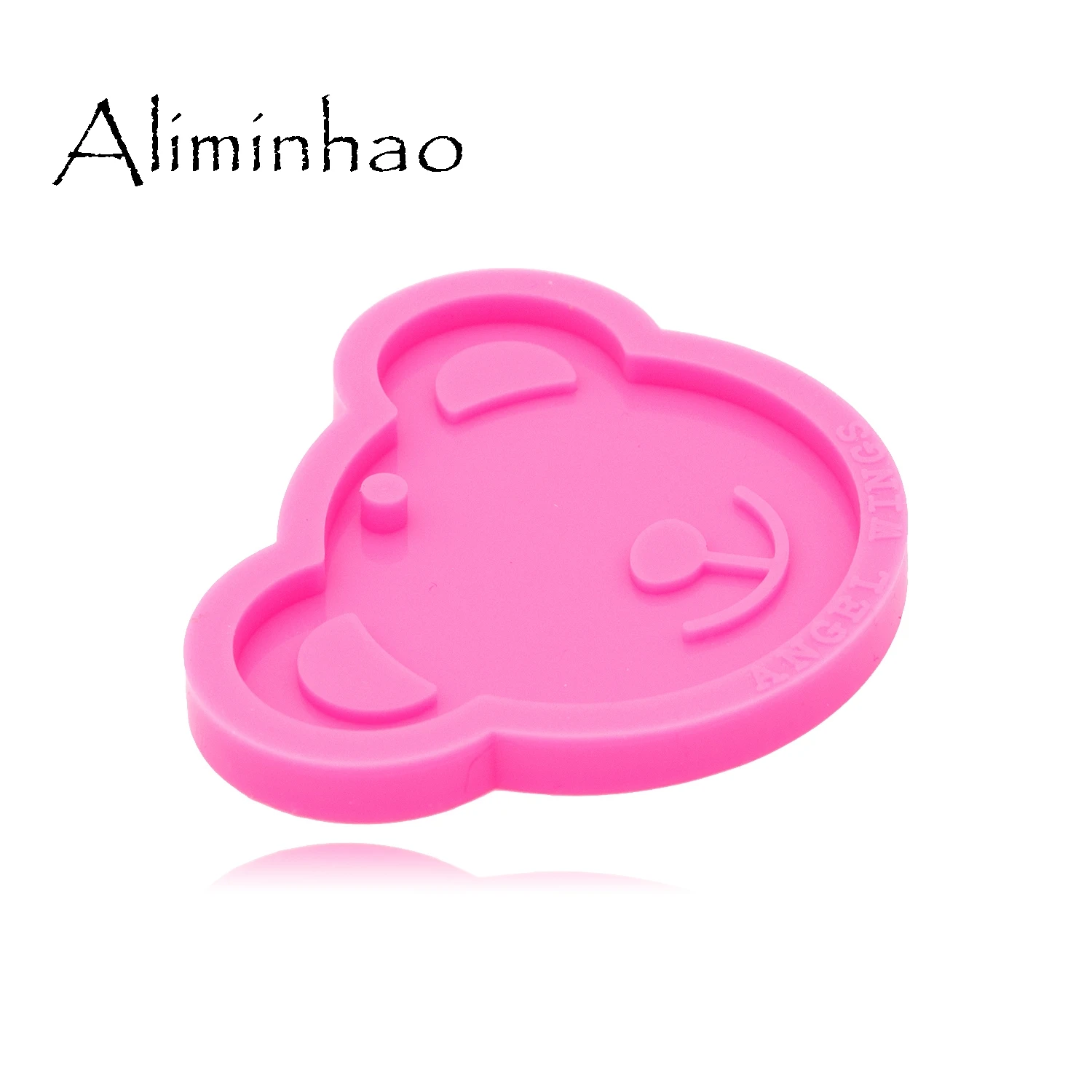 DY0392 формы в виде головы медведя форма для брелоков из силикона и эпоксидной смолы