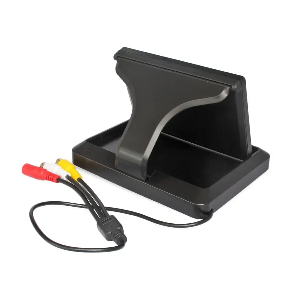 DIYKIT 5 дюймов складной TFT ЖК монитор задний вид автомобиля автомобильный для