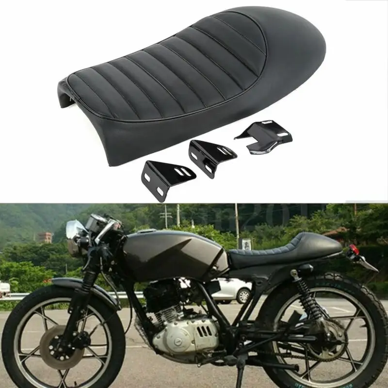 Винтажное седло Hump кресло с подушкой для кафе Honda CB CB750 CG125 Suzuki GS Yamaha XJ | Автомобили
